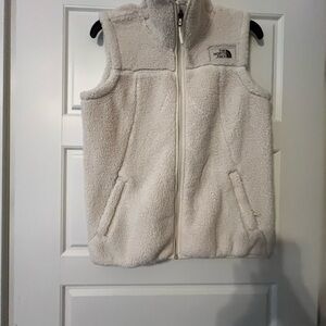 The North Face Off-White Fleece Vest